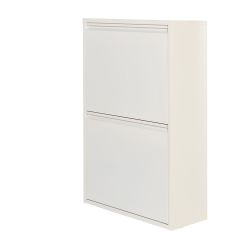Armario Metalico Reciclaje 4 Cajones Blanco 92 X 60 X 25 Cm