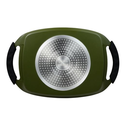 Asador Aluminio Forjado, Inducción, Experto 37 X 25 Cm