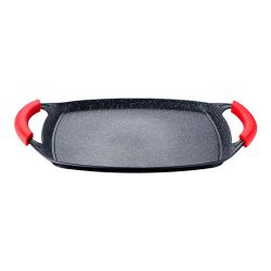 Asador Aluminio Forjado Inducción Toledo 37 X 23,5 Cm