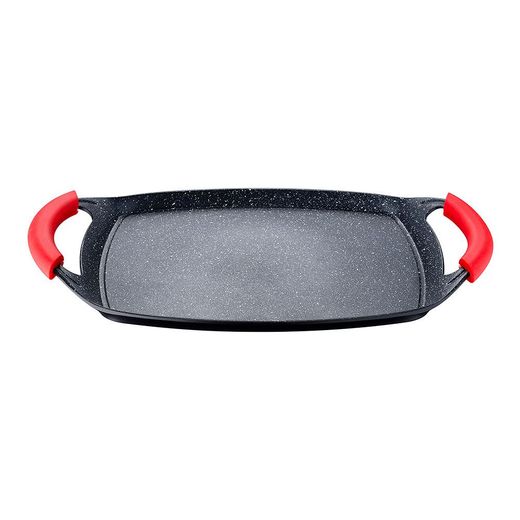 Asador Aluminio Forjado Inducción Toledo 37 X 23,5 Cm