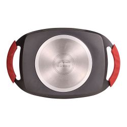 Asador Aluminio Fundido Inducción Denia Experto 36 X 23 Cm