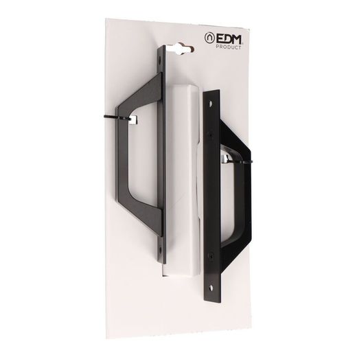 Asas Placa Recta 6804 Aluminio Negro