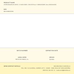 Atomizador De Grifo. 2 Funciones. Con Rotula Y Abrazadera. 8Cm (Envasado)