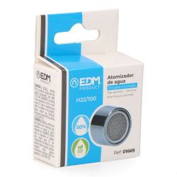 Atomizador - Economizador De Caudal De Agua. Para Grifo. Color Cromado. Hembra 22/100