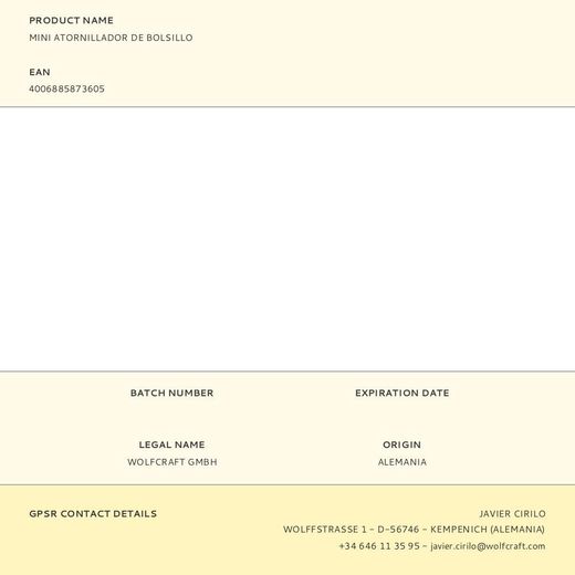 Atornillador Mini De Bolsillo