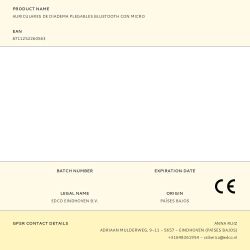 Auriculares De Diadema Plegables Bluetooth Con Micro