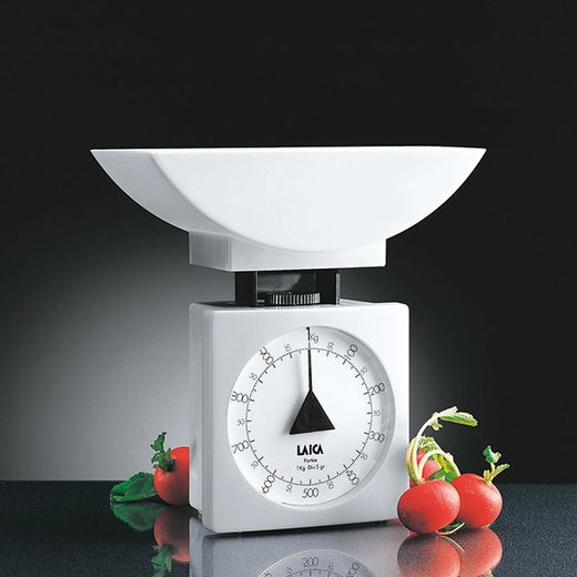 Balanza Mecánica Con Bol Blanca 1Kg