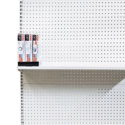 Balda Blanca Edm Para Expositor 00030, 00036, 00040 Medida: 89 X 30,5 Cm