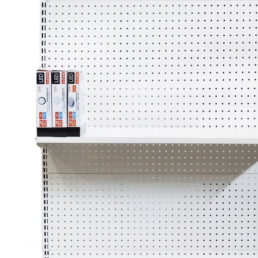 Balda Blanca Edm Para Expositor 00030, 00036, 00040 Medida: 89 X 30,5 Cm