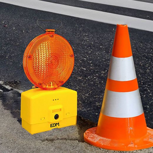 Baliza De Señalización Led  Para Obras