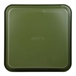Bandeja Cuadrada De Acero Al Carbono, Para Horno, Experto, Verde Oliva, 26 X 26 X 3,5 Cm