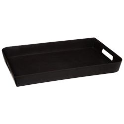 Bandeja De Melamina Negra Coleccion Noir Kitchen 45 X 30 Cm