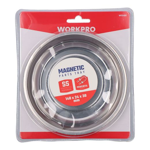 Bandeja Metálica, Magnética, Redonda, 148 X 24 X 38 Mm