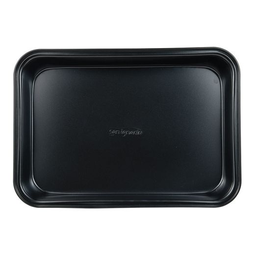 Bandeja Rectangular De Acero Al Carbono, Para Horno, Experto, Verde Oliva, 34 X 23,7 X 6 Cm