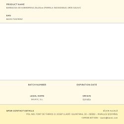 Barbacoa De Sobremesa 25X20Cm (Parrila Inoxidable) 2905 Sauvic