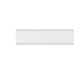 Barra Armario Ovalada Metal Blanco 150Cm Cintacor - Storplanet