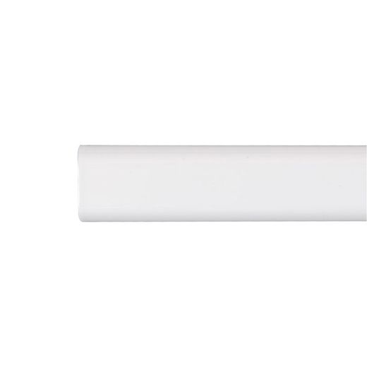 Barra Armario Ovalada Metal Blanco 150Cm Cintacor - Storplanet