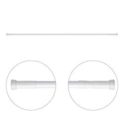 Barra De Cortina Blanca, 125 X 220 Cm