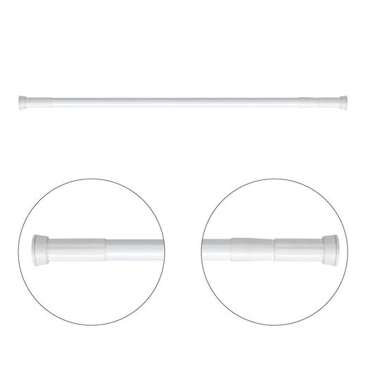 Barra De Cortina Blanca, 75 X 125 Cm