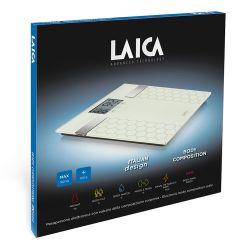 Bascula De Baño Digital Con Calculo De La Composición Corporal Color Blanco, Máximo 180 Kg