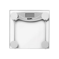 Bascula De Baño Digital Transparente Máximo 180 Kg