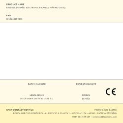 Bascula De Baño Electronica Blanca, Máximo 150 Kg