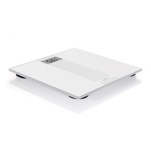 Báscula De Baño Electrónica  Blanca, Máximo 180 Kg