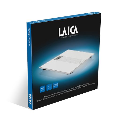 Báscula De Baño Electrónica  Blanca, Máximo 180 Kg