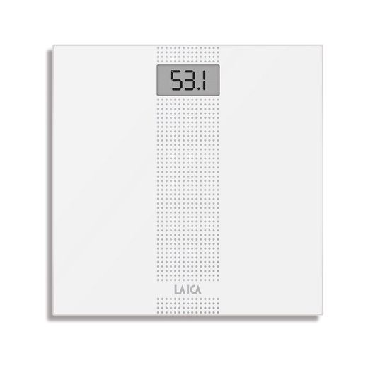 Báscula De Baño Electrónica  Blanca, Máximo 180 Kg