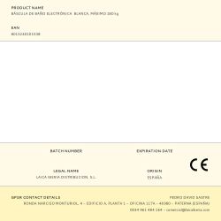 Báscula De Baño Electrónica  Blanca, Máximo 180 Kg