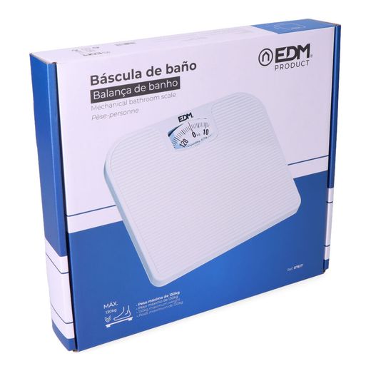 Bascula De Baño Mecanica, Máximo 130 Kg