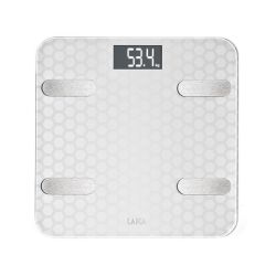 Bascula De Baño Smart Bluetooth Con Cálculo De La Composición Corporal, Color Blanco, Máximo 180 Kg