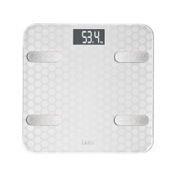 Bascula De Baño Smart Bluetooth Con Cálculo De La Composición Corporal, Color Blanco, Máximo 180 Kg