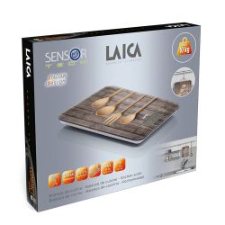 Báscula Electronica De Cocina, Máximo 10 Kg.  Diseño Cucharas