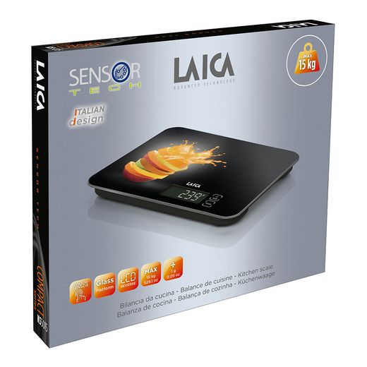Báscula Electronica De Cocina, Máximo 15 Kg. Diseño Naranjas