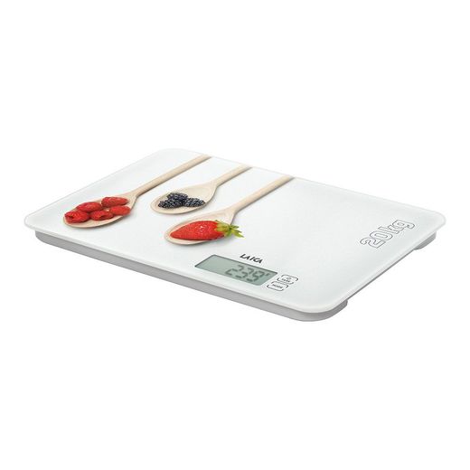 Báscula Electronica De Cocina, Máximo 20 Kg. Diseño Cucharas