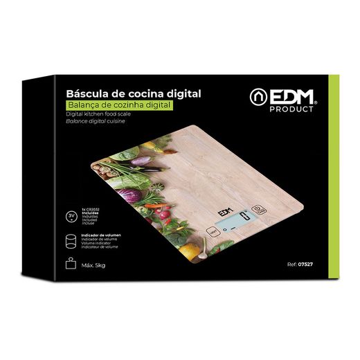 Báscula Electronica De Cocina, Máximo 5 Kg Mod 2