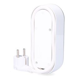 Base Aérea 1 Toma 2P+T Schuko, 4 Usb (3 X A + 1 X C), 1,5 M De Cable H05Vv-F 3G1,5 Mm², 16A 250V~, Blanca