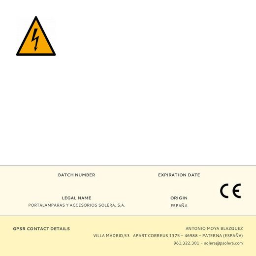 Base Aerea Cetac 2P+T Azul 16A 230V~ Ip44