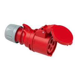 Base Aerea Cetac 3P+T Roja 16A 400V~ Ip44