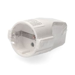 Base Aerea T/Tl 10/16 A 250 V Blanca (Retractilada)