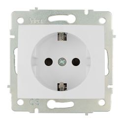 Base Bipolar Con T/Tl 16A 250V Con Obturador Serie Europa Solera Erp60