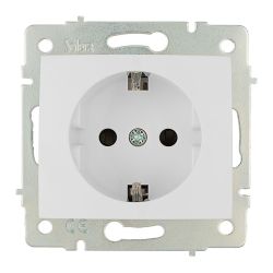 Base Bipolar Con T/Tl 16A 250V Con Obturador Serie Europa Solera Erp60