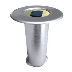 Base Candado Cruceta Para Suelo Cn15 Cromo Brillo