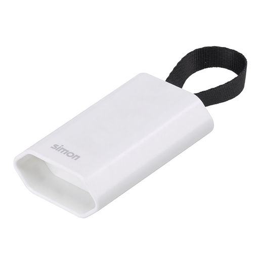 Base Móvil 2P+Tt Schuko Salida Frontal 10 A 250 V~ Facil Extraccion Blanca