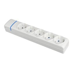 Base Múltiple De 5 Tomas 2P+T, 16 A 250 V, Sin Cable