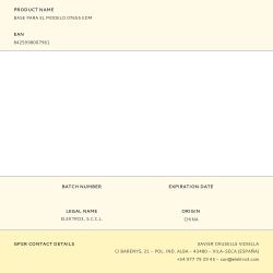 Base Para El Modelo 07655 Edm