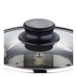 Bateria 5 Piezas De Acero Inoxidable Ind Toledo: Cazo Ø16 Cm /  Cacerola Con Tapa Ø18 Cm / Cacerola Con Tapa Ø20 Cm