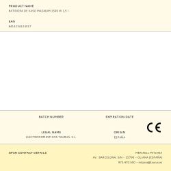 Batidora De Vaso Magnum 1500 W 1,5 L