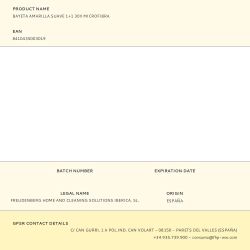 Bayeta Amarilla Suave 1+1 30% Microfibra